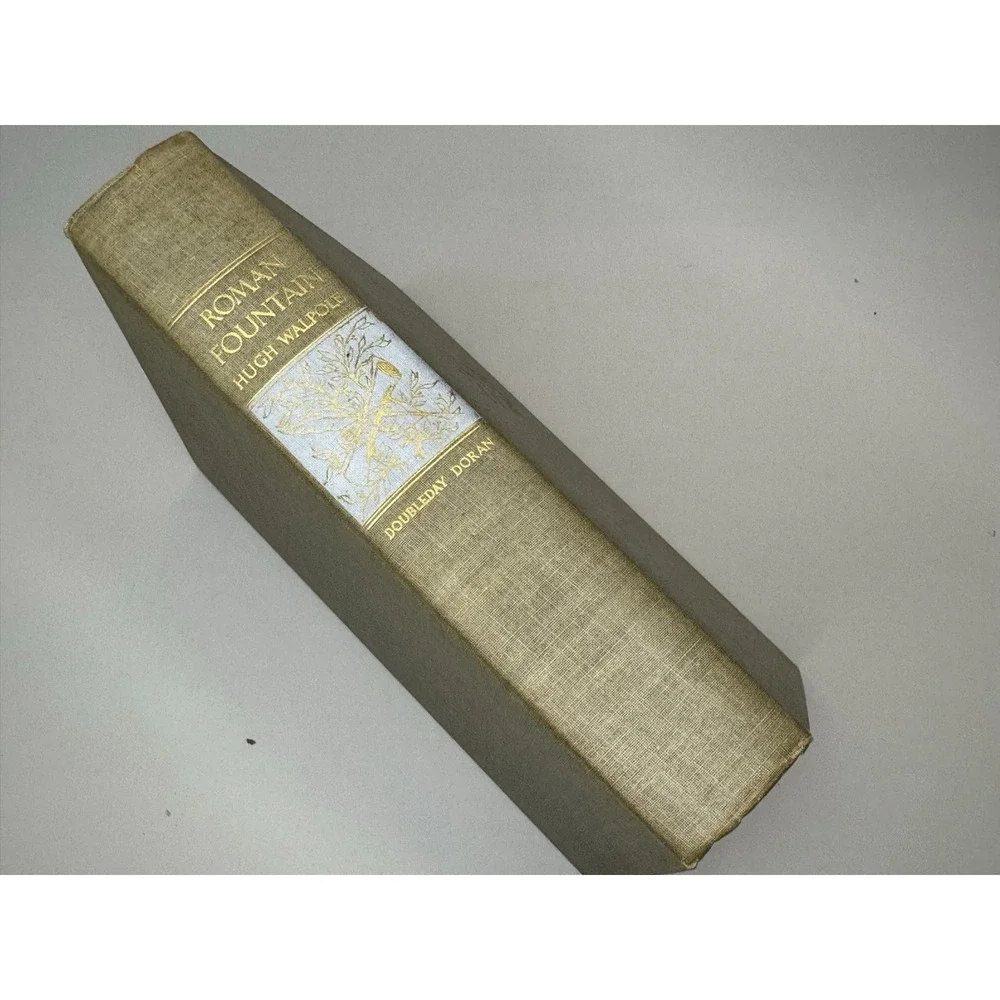Roman Fountain a Hugh Walpole hardcover vintage